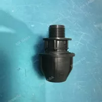 Fitting HDPE Male adaptor 20mm x 1/2" inch / coupler hdpe