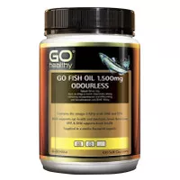 GO Healthy Fish Oil 1500mg Odourless 420 capsules