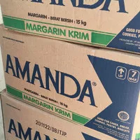 amanda margarine krim 15 kg