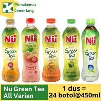 NU GREEN TEA 450 ML (24 BOTOL/DUS )