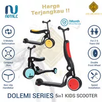 SKUTER NOTALE DOLEMI SERIES 5IN1 KIDS SCOOTER SEPEDA SKUTER LIPAT ANAK