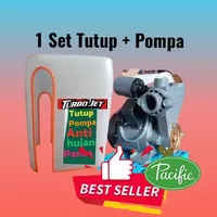 1 Set Pompa air SANYO PH137AC otomatis dorong sumur dangkal 125 w