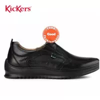 Sepatu Kickers Original KCM 3316 Sepatu Casual Kulit - Black