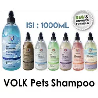 VOLK Pets Shampoo for Dogs & Puppies 1000ML/1Liter Murah Hemat