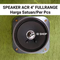Speaker ACR 4 Inch MidReng Sepiker ACR 4 in Full Reng Spiker ACR MIDEL