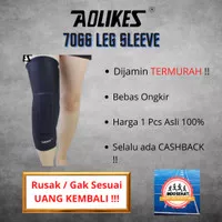 Aolikes Long Legsleeve - knee pad support / pelindung lutut basket gym