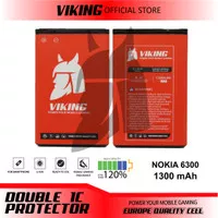 VIKING Baterai Nokia BL4C 1202 5100 6100 6300 X2-00 C5-03 C2-05