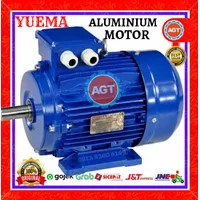 Electric Motor Yuema 0.37KW /0.5HP/ 220/380V / 1450RPM / 3PHASE/ B3