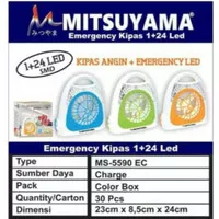 KIPAS LAMPU EMERGENCY MITSUYAMA MS-5590EC ORIGINAL