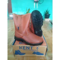 PROMO !!! SEPATU SAFETY KENT - BORNEO (BROWN)