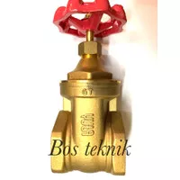 Gate valve brass yuta kuningan 1/2 inch