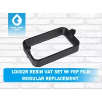 LD002R 3D PRINTER RESIN VAT SET W/ FEP FILM, MODULAR REPLACEMENT