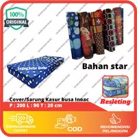 Cover/Sarung Kasur Busa ukuran 200 x 90 x 20(Bahan Star)