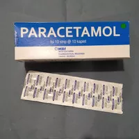 paracetamol tablet perstrip pt mef