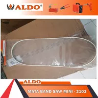 Refill mata gergaji besi metal mesin bandsaw portable ALDO KRISBOW