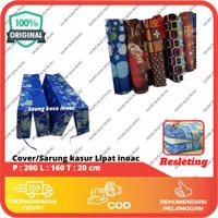 Cover/Sarung Kasur Lipat Empat Busa size 200 x 160 x 20 cm