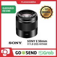 Lensa Kamera Sony E 50mm F/1.8 OSS Hitam