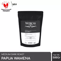 Kopi Arabica Papua Wamena 500 Gram (Biji/Bubuk) | Worcas Coffee