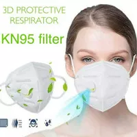 Masker KN95 + Respirator Masker Filter Udara Termurah