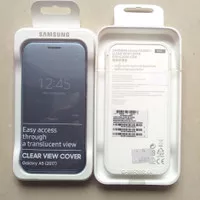 Case Galaxy A5 2017 Clear View Cover Original Samsung BLUE