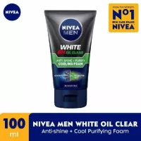 Nivea men white oil clear cooling facial foam 100ml