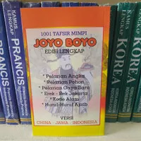 Buku 1001 Tafsir Mimpi Joyo Boyo Terlengkap Versi China,Jawa,Indonesia