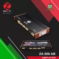 Power Amplifier ZEVOX ZA 806 AB 6 Channel Class AB By Vox Research