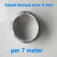 kawat bonsai ecer 4 mm per 7 meter kawat aluminium