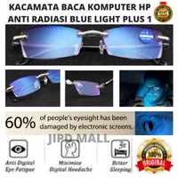 Kacamata Baca Blue Light Ray Plus 1 Frameless Exclusive 111157