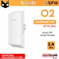 Access Point Outdoor Tenda O2 CPE P2P Point to Point AP WISP 02