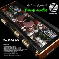 Power 4ch Zevox ZA 1004 AB Vox 1004Ab ZA1004AB by Vox research 4 ch