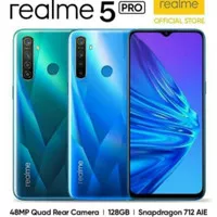 Hp REALME 5 pro RAM 4/128GB -GRS RESMI - BLUE DAN UNGU