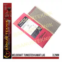 Kawat Las Tungsten 3.2mm / Kawat Las Tig Torch 3.2 mm / 1 pak (isi 10)