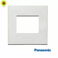 Panasonic Frame Saklar / Socket Outlet WESJ78029 1 Gang 2 Device Putih