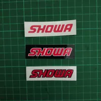 Sticker stiker shock showa tabung Small