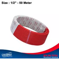 PIPA WESTPEX 1/2" 16 mm Merah Hot Water Air Panas RED per roll 50 m