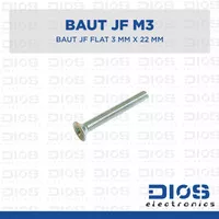 Baut JF 3 mm x 22 mm / M3 / Bolt (min 10 pcs)