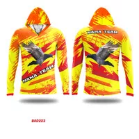 Kaos Baju Jersey Burung Merpati Dara Balap Kicau Hoodie Tudung BAD223
