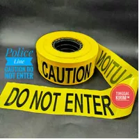 Police Line Barricade Tape 3 x 500 Mtr. CAUTION DO NOT ENTER