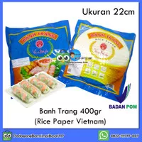 Banh Trang Rice Paper 400gr 22inch | Kulit Lumpia Vietnam | Rice Paper