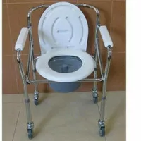 Commode Kursi BAB/Kursi toilet /Comode Chair Sella Roda