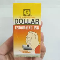 Tinta Stempel Kayu / Tinta Bak Stempel / Stamp pad ink - Dollar