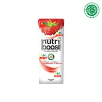 Nutriboost Strawberry Minuman Susu Stroberi Halal MUI - 180ml