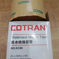 waterseal mastic tape/raber cotran, 2in.x.065in.x10ft, 51mmx1.65mmx3m