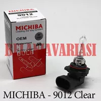 Michiba 9012 Clear 55W Hir2 Bohlam Mobil Taiwan