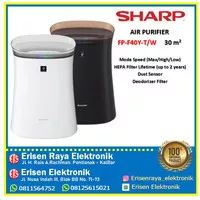 SHARP Air Purifier FP-F40Y-W/T Black / White with Ion Plasmacluster