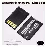 Converter Adapter Memory Stick Pro Duo To Micro SD PSP 1000 2000 3000