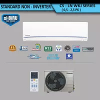 AC Panasonic 1/2 PK SI BIRU SIBIRU CS/CU LN5WKJ R32