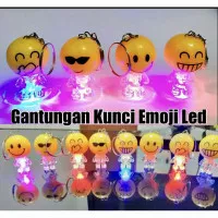 GANTUNGAN KUNCI KEY CHAIN EMO EMOJI EMOTICON / GANTUNGAN KUNCI EMO LED