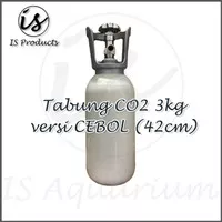 Tabung CO2 besi 3kg CEBOL besi full isi - Aquascape - CO2 supplies